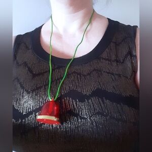 Light-up Bell Necklace for Christmas, 2/$20!